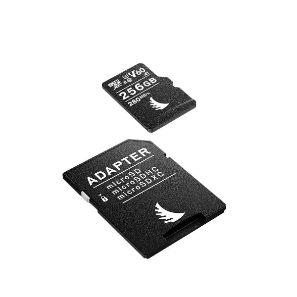 Angelbird AV PRO Micro SD V60 256GB 280Mb/s + Adattatore Angelbird AV PRO Micro SD V60 256GB 280Mb/s + Adattatore